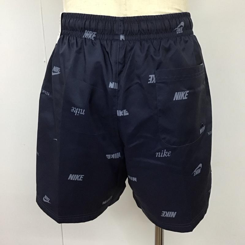 ナイキ NIKE パンツ ショートパンツ fb7441-493 フローウーブンショートパンツ ハーフパンツ スポーツウェア M プリント 紺 / ネイビー /  メンズ USED 古着 中古 10112111