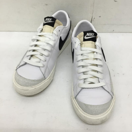 ナイキ NIKE スニーカー スニーカー 4769-102 BLAZER LOW  77 24.5cm ロゴ、文字 白 / ホワイト /  レディース USED 古着 中古 10141429