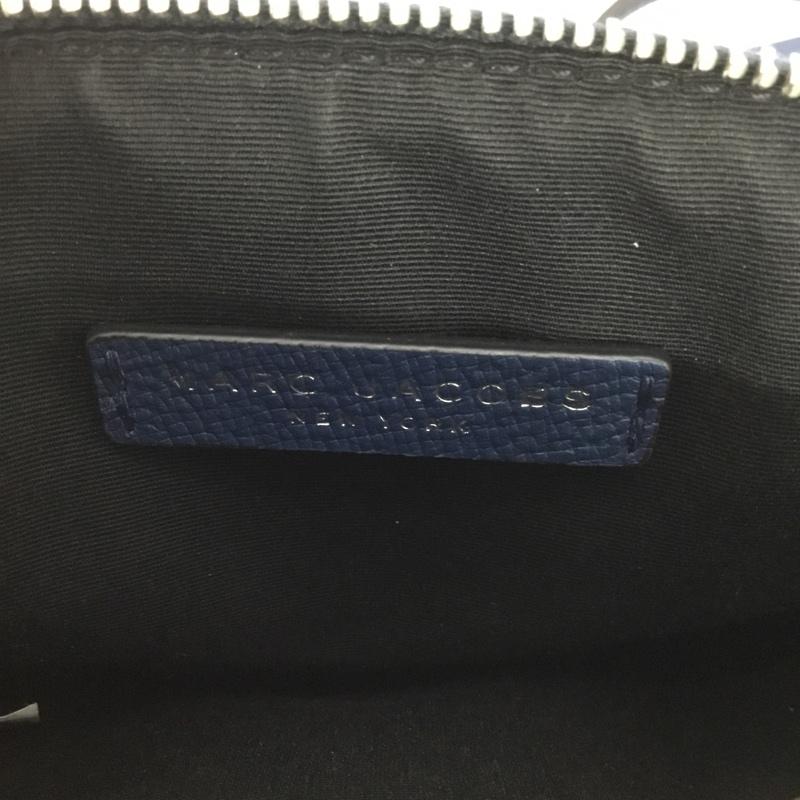 マークジェイコブス MARCJACOBS ショルダーバッグ ショルダーバッグ M0015468 ダブルJ ロゴ、文字 紺 / ネイビー /  レディース USED 古着 中古 10147572