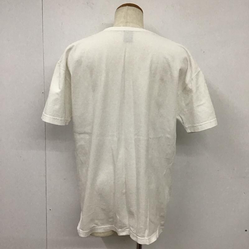 アップルバム APPLEBUM Tシャツ 半袖 半袖カットソー プリントTシャツ クルーネックカットソー XXL プリント 白 / ホワイト /  メンズ USED 古着 中古 10115948