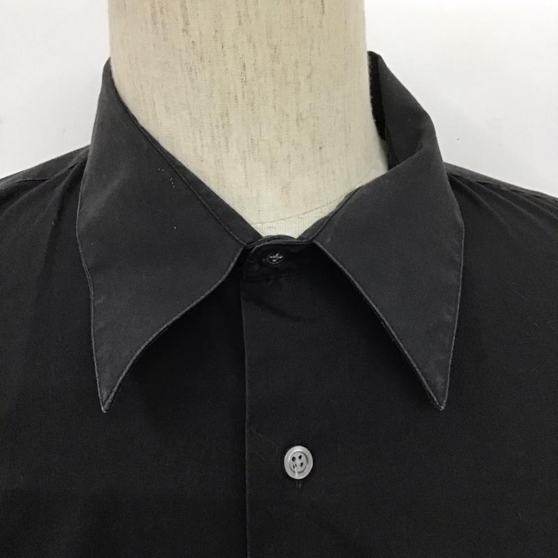 ディーケーエヌワイ DKNY シャツ、ブラウス 長袖 長袖 無地 黒 / ブラック /  メンズ USED 古着 中古 10106358