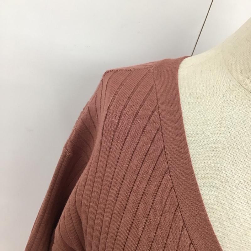 トランテアンソンドゥモード 31 Sons de mode ワンピース ロングスカート 長袖ロングワンピース タイトロングワンピース 前開き 36 無地 マルチカラー / マルチカラー /  レディース USED 古着 中古 10123749
