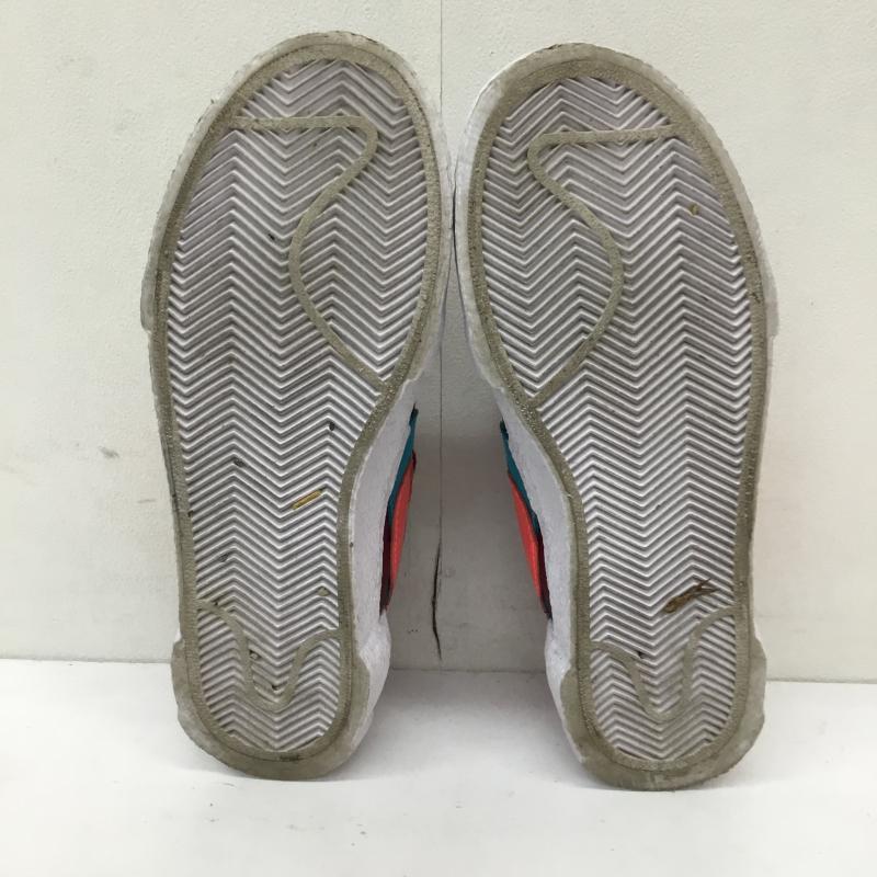 ナイキ NIKE スニーカー スニーカー DM7901-600 KAWS sacai Nike Blazer Low 23.0cm ロゴ、文字 ボルドー / ボルドー /  レディース USED 古着 中古 10133951