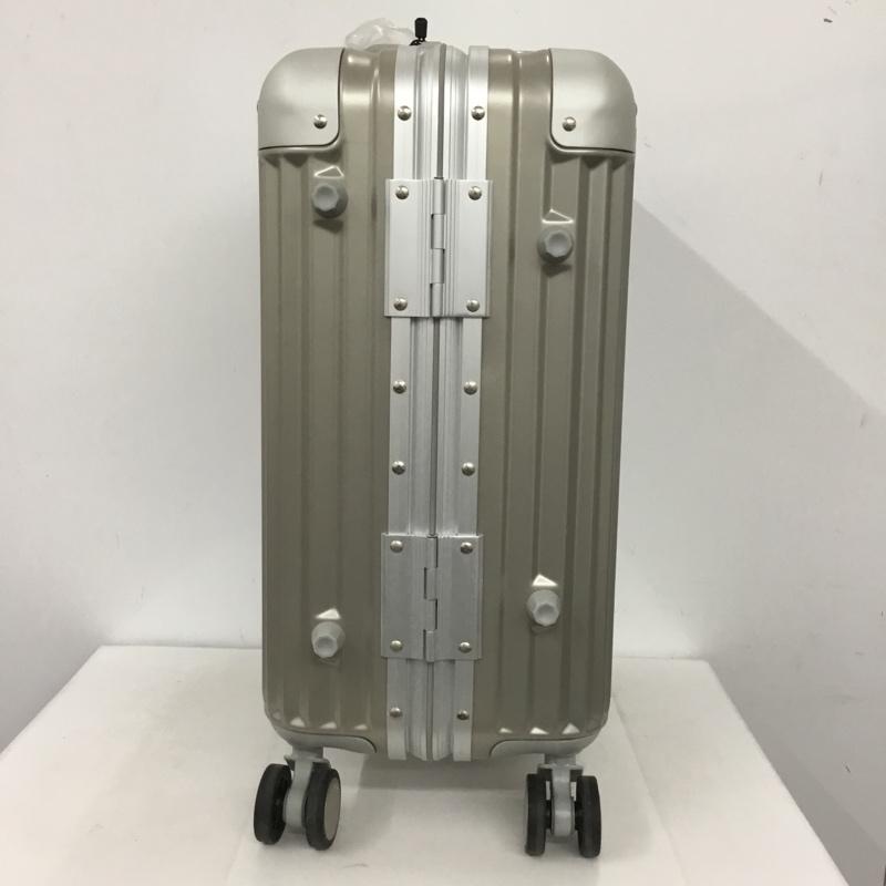 リカルド RICARDO スーツケース、トランク スーツケース、トランク AIV-19-020-4WB TSAロック キャリーバッグ キャリーケース ロゴ、文字 灰 / グレー /  メンズ USED 古着 中古 10147582