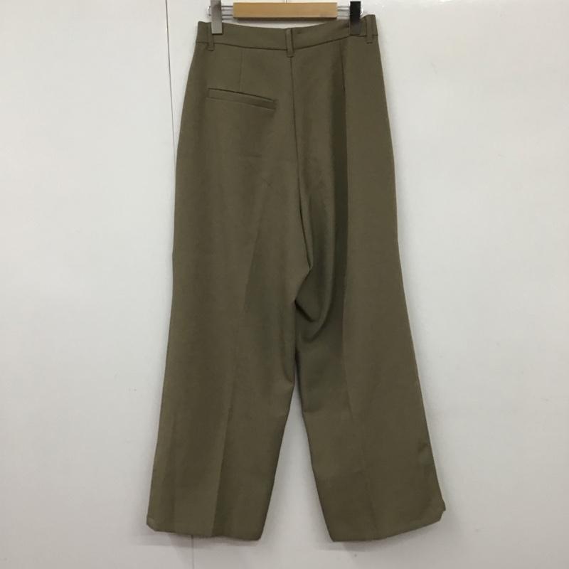 セレクトモカ select MOCA パンツ スラックス クラシックセンタープレスワイドストレートスラックス 30001369 M 無地 ベージュ / ベージュ /  レディース USED 古着 中古 10131010