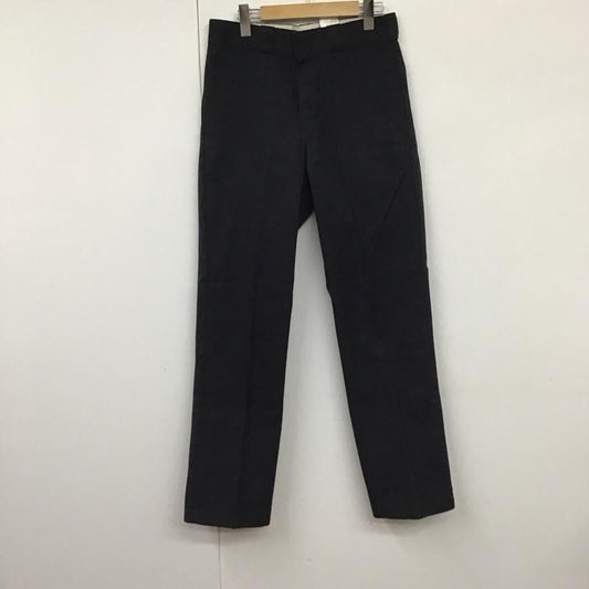 ディッキーズ Dickies パンツ ワークパンツ、ペインターパンツ 30インチ 無地 黒 / ブラック /  メンズ USED 古着 中古 10130445