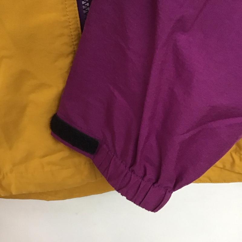 ザノースフェイス THE NORTH FACE ジャケット、上着 ジャンパー、ブルゾン np71830 COMPACTJACKET ジップアップジャケット アウター M ロゴ、文字 紫 / パープル / X 黄 / イエロー /  メンズ USED 古着 中古 10145012
