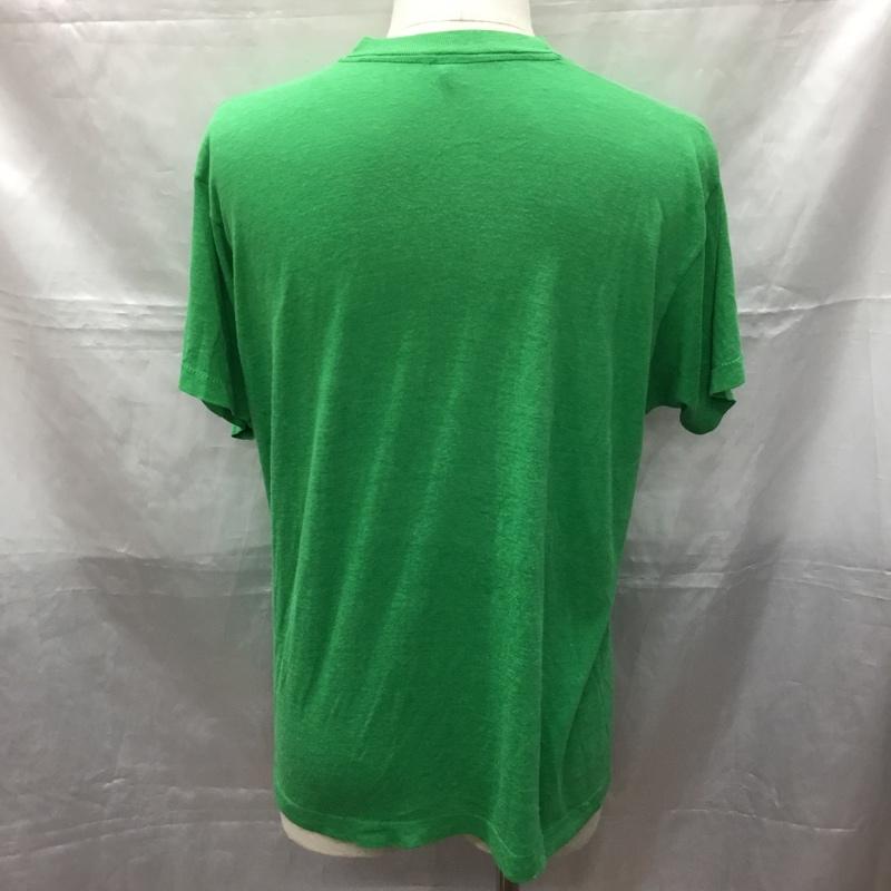 古着 USED Tシャツ 半袖 半袖カットソー プリントTシャツ クルーネックカットソー 80s screenstars XL ロゴ、文字 緑 / グリーン /  メンズ USED 古着 中古 10114165