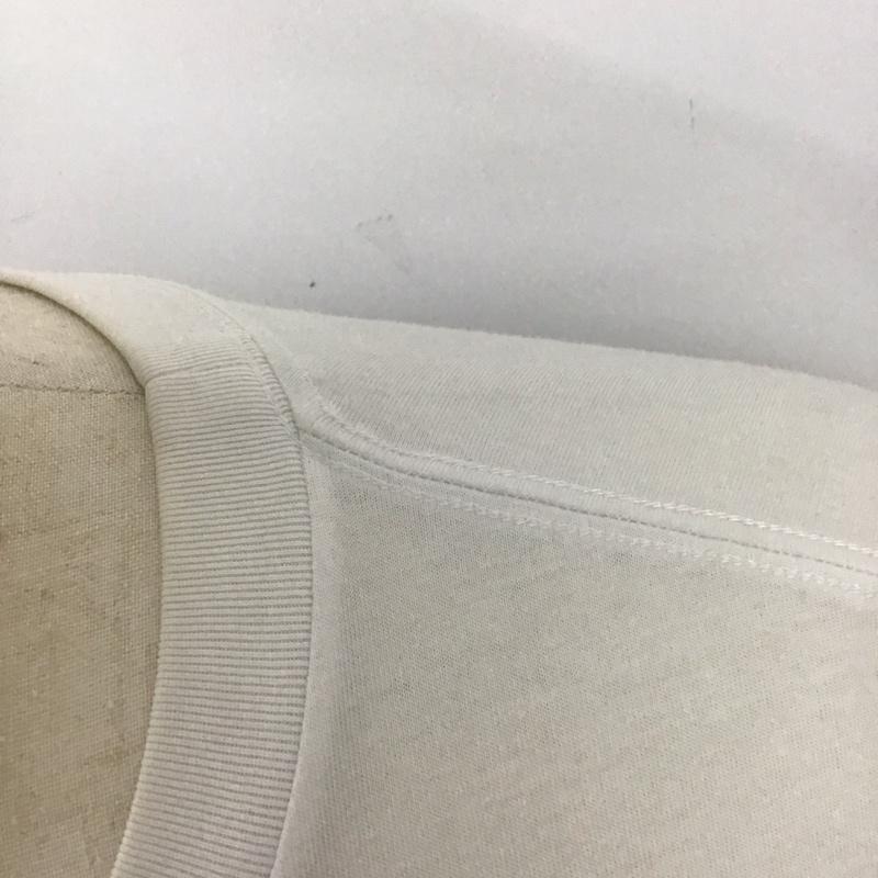 ザノースフェイス THE NORTH FACE Tシャツ 半袖 NT32003X シンプルロゴポケットTシャツ 半袖カットソー プリントTシャツ クルーネックカットソー L ロゴ、文字 白 / ホワイト /  メンズ USED 古着 中古 10117464