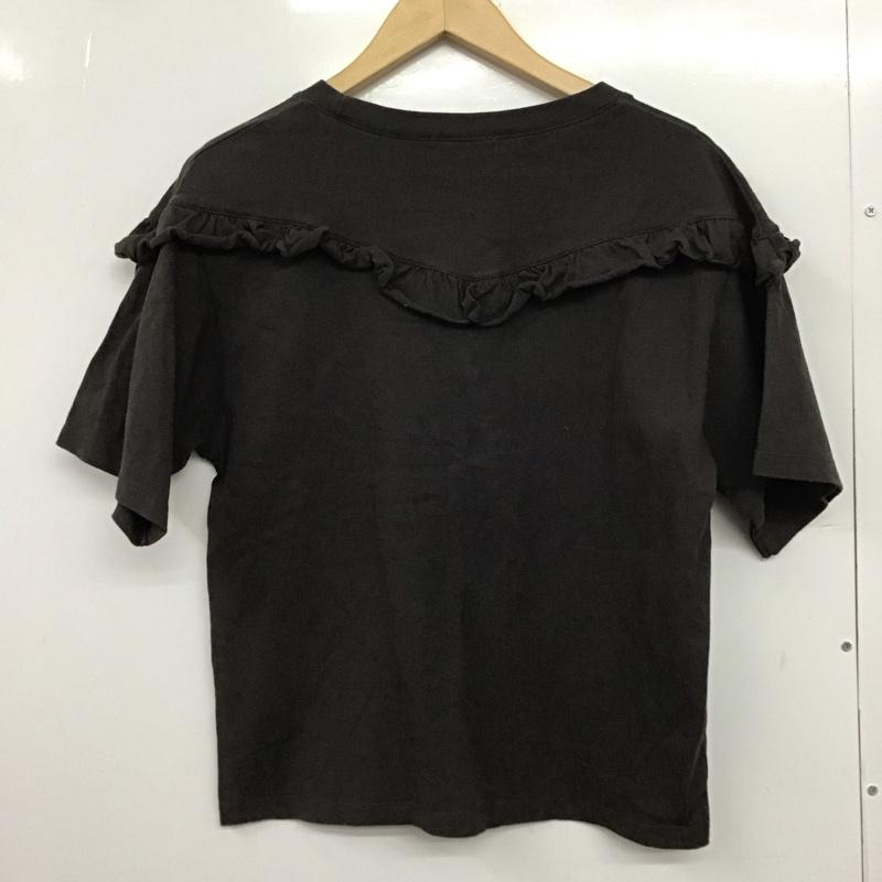 フリークスストア FREAK S STORE Tシャツ 半袖 半袖カットソー プリントTシャツ クルーネックカットソー FREE ロゴ、文字 ダークグレー / ダークグレー /  レディース USED 古着 中古 10149560