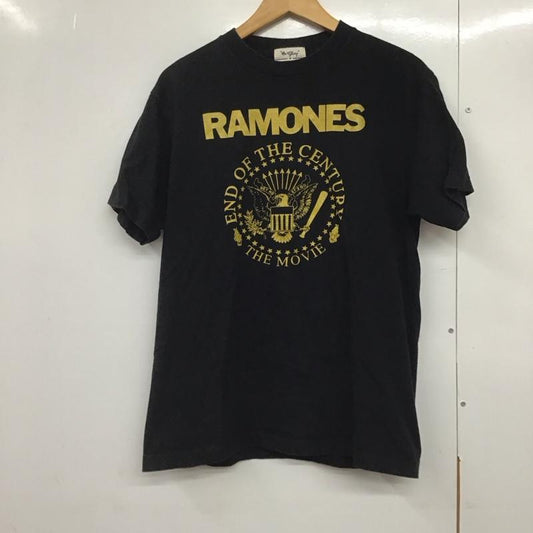 オアグローリー or Glory Tシャツ 半袖 半袖カットソー プリントTシャツ クルーネックカットソー バンドT M プリント 黒 / ブラック /  メンズ USED 古着 中古 10141713