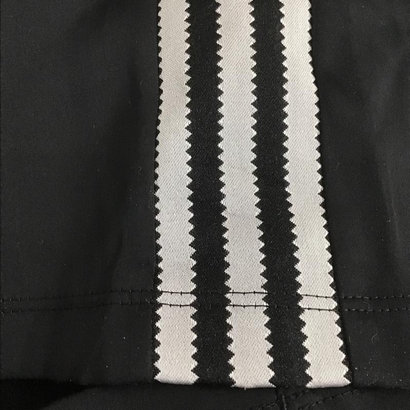 アディダス adidas パンツ ワークパンツ、ペインターパンツ h37822 アディカラークラシックスサテンパンツ ジャージ ワイドパンツ L ロゴ、文字 黒 / ブラック /  レディース USED 古着 中古 10106220