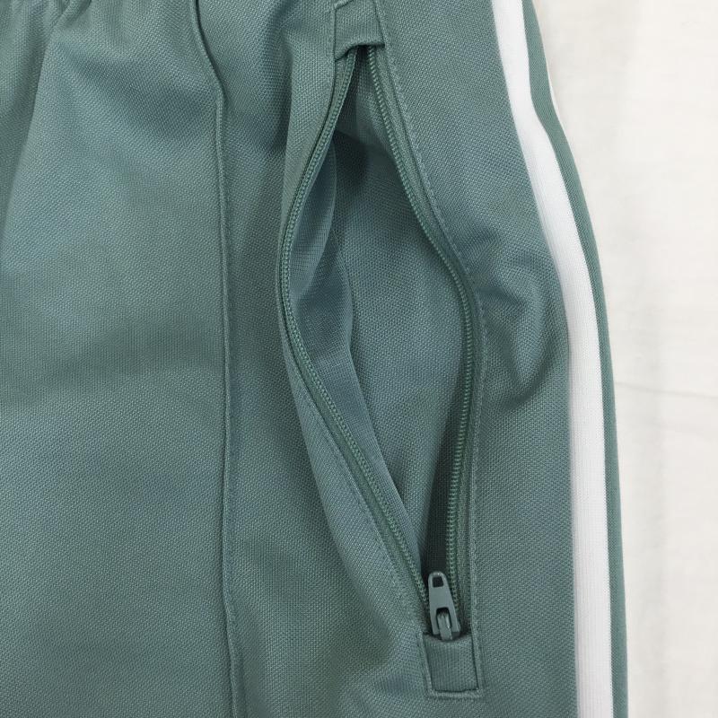 アディダス adidas パンツ チノパン DV1519 トラックパンツ XS ストライプ X ロゴ、文字 薄緑 / ライトグリーン /  レディース USED 古着 中古 10133481