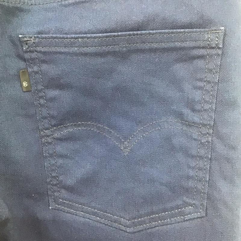 リーバイストラウスアンドコー Levi Strauss & co. パンツ デニム、ジーンズ デニムパンツ スリムパンツ ストレッチパンツ ジーンズ 32インチ 無地 紺 / ネイビー /  メンズ USED 古着 中古 10107296