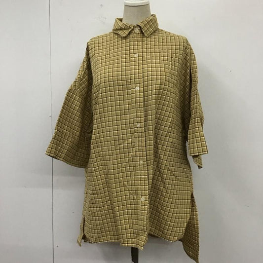 ローリーズファーム LOWRYS FARM シャツ、ブラウス 半袖 lf618039ad 半袖シャツ チェックシャツ カジュアルシャツ FREE チェック マルチカラー / マルチカラー /  レディース USED 古着 中古 10109548