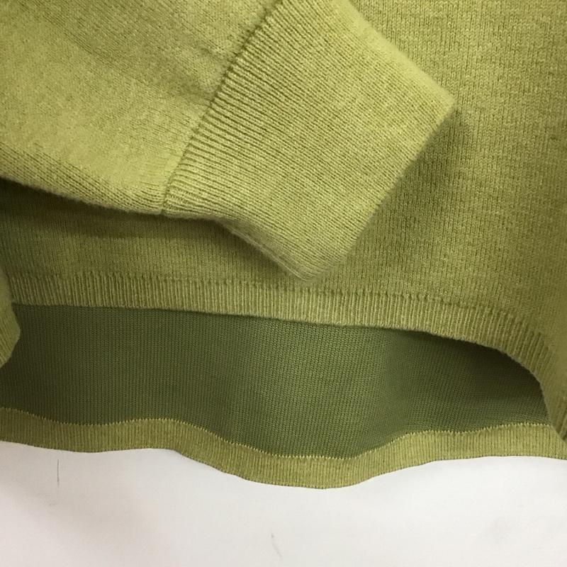 ユナイテッドアローズ UNITED ARROWS ニット、セーター 長袖 9113-699-0023 MARW 無地 薄緑 / ライトグリーン /  レディース USED 古着 中古 10131560