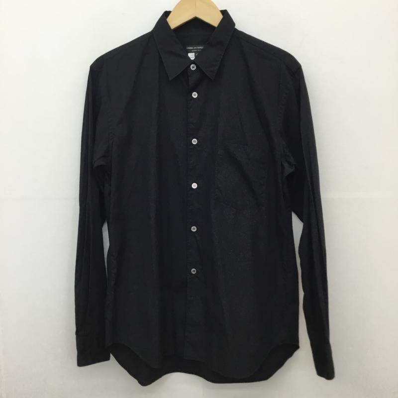 コムデギャルソンオムプリュス COMME des GARCONS HOME PLUS シャツ、ブラウス 長袖 PZ-B001 S 無地 黒 / ブラック /  メンズ USED 古着 中古 10124457
