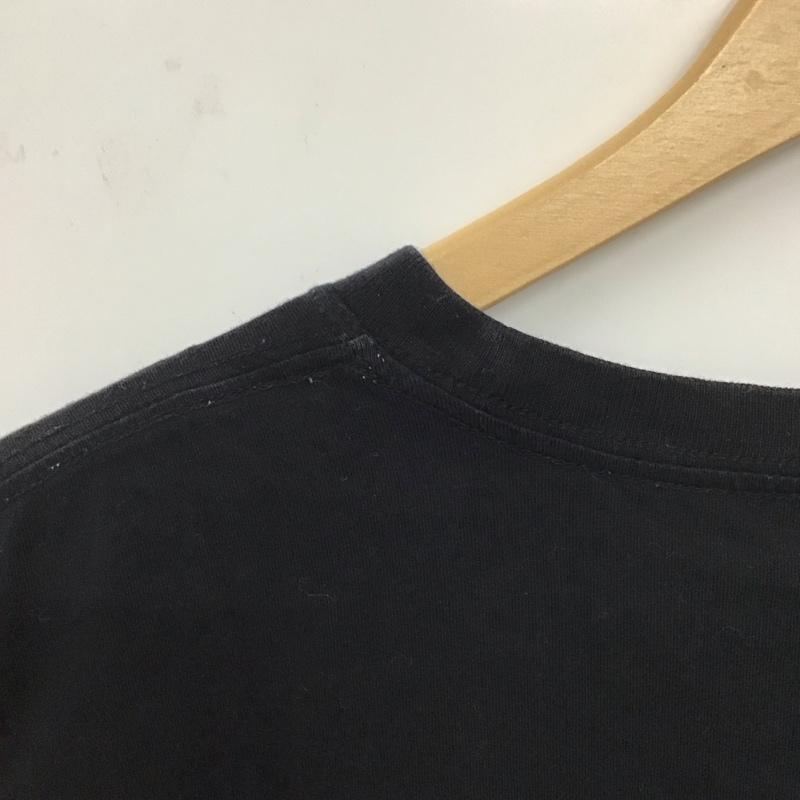 ディーゼル DIESEL Tシャツ 半袖 半袖カットソー プリントTシャツ クルーネックカットソー XL プリント 黒 / ブラック /  メンズ USED 古着 中古 10130284