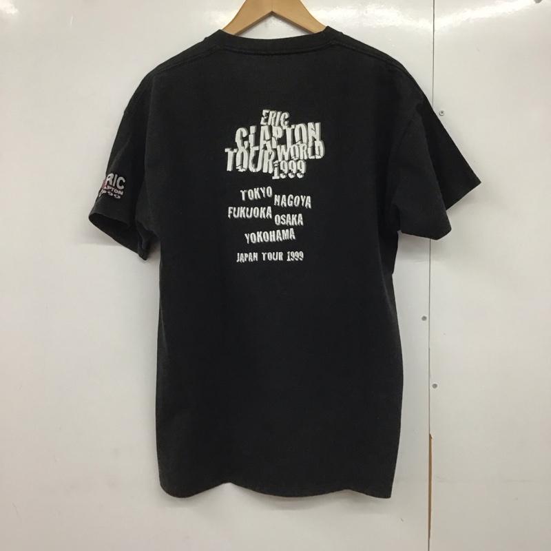ジャージーズ JERZEES Tシャツ 半袖 半袖カットソー プリントTシャツ クルーネックカットソー L プリント 黒 / ブラック /  メンズ USED 古着 中古 10140710
