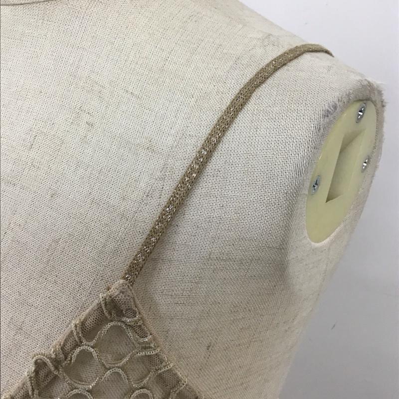 ザラ ZARA ワンピース ロングスカート ノースリーブロングワンピース キャミワンピース タイトワンピース S 無地 ベージュ / ベージュ /  レディース USED 古着 中古 10117992