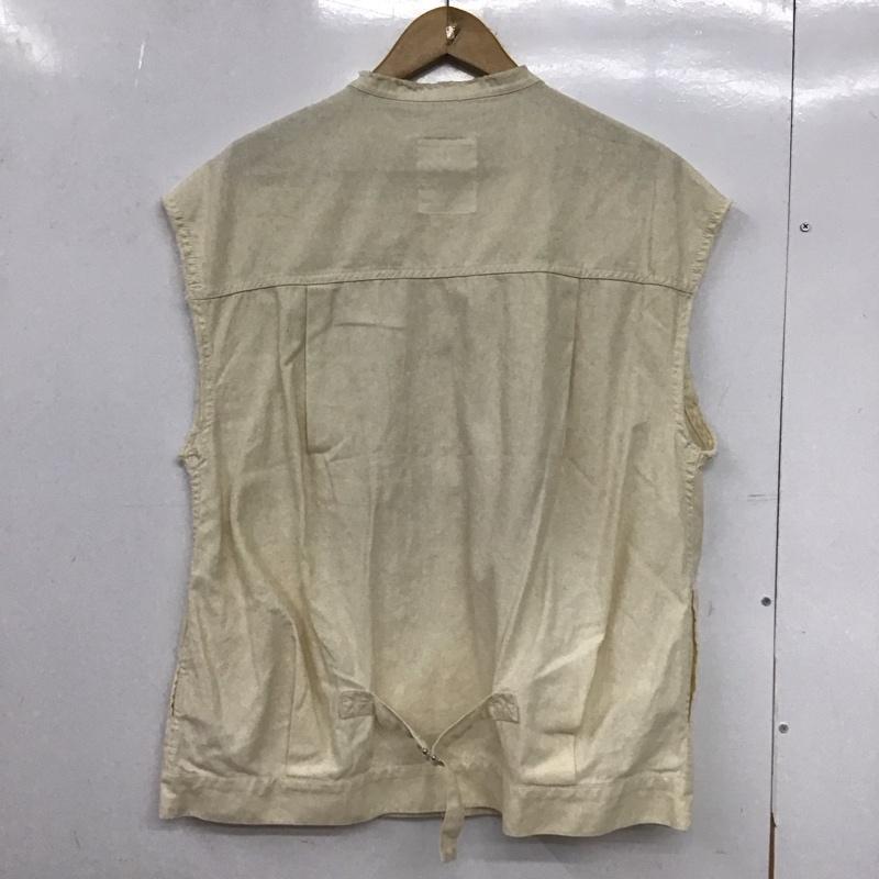 ニコアンド niko and... ベスト ベスト FREE 無地 アイボリー / アイボリー /  レディース USED 古着 中古 10148555