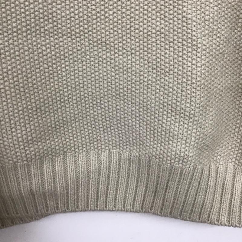 ローリーズファーム LOWRYS FARM ニット、セーター 長袖 長袖ニットカットソー クルーネック セーター FREE 無地 ベージュ / ベージュ /  レディース USED 古着 中古 10147651