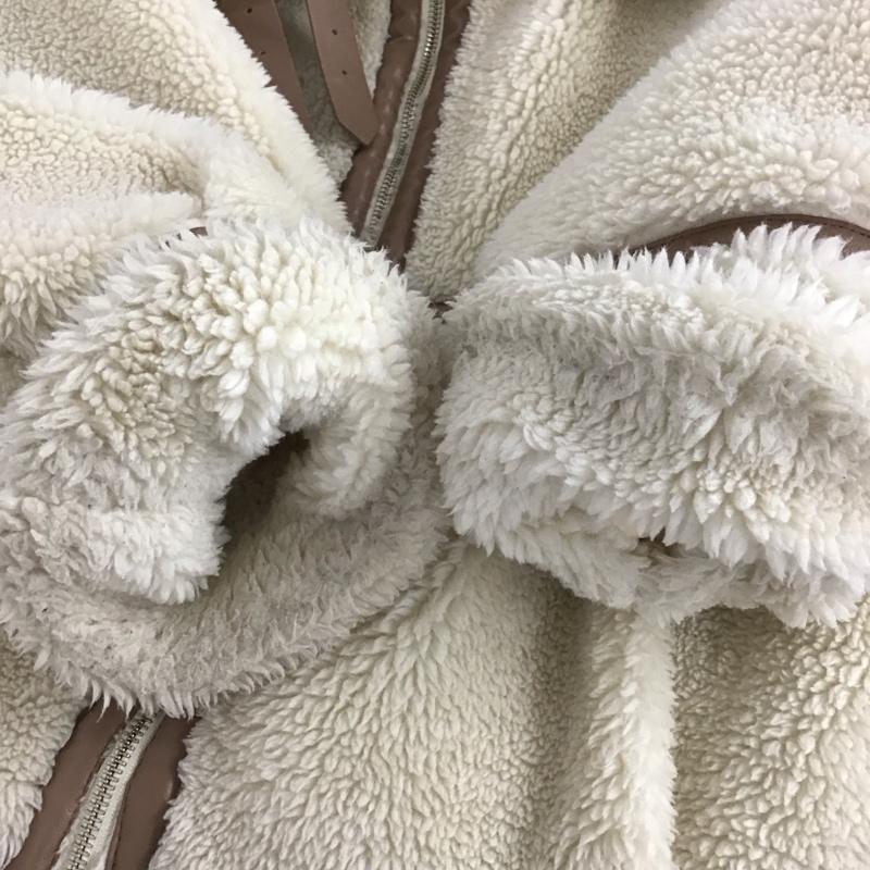 アースミュージックアンドエコロジー earth music&ecology ジャケット、上着 ジャンパー、ブルゾン FREE 無地 アイボリー / アイボリー /  レディース USED 古着 中古 10147245