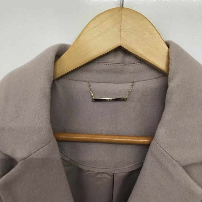 スナイデル SNIDEL コート コート一般 SWFC164012 ロングガウンコート FREE 無地 グレージュ / グレージュ /  レディース USED 古着 中古 10142274