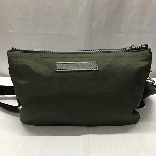 シャルルジョルダン CHARLES JOURDAN ショルダーバッグ ショルダーバッグ ロゴ、文字 カーキ / カーキ /  レディース USED 古着 中古 10115846