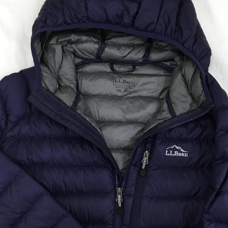 エルエルビーン L.L.Bean ジャケット、上着 ダウンジャケット L.L.Bean ダウンジャケット　290774 XXL ロゴ、文字 紺 / ネイビー /  メンズ USED 古着 中古 10120877