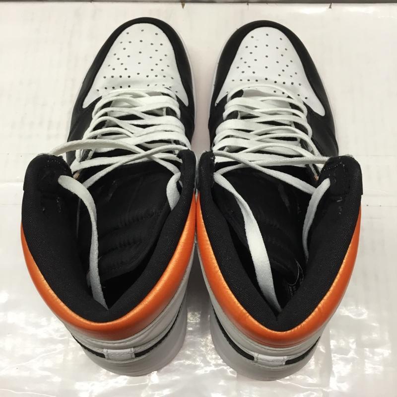 ナイキ NIKE スニーカー スニーカー 555088-180 AIR JORDAN 1 RETRO HIGH OG 29cm 29.0cm ロゴ、文字 白 / ホワイト / X 黒 / ブラック / X 橙 / オレンジ /  メンズ USED 古着 中古 10112498