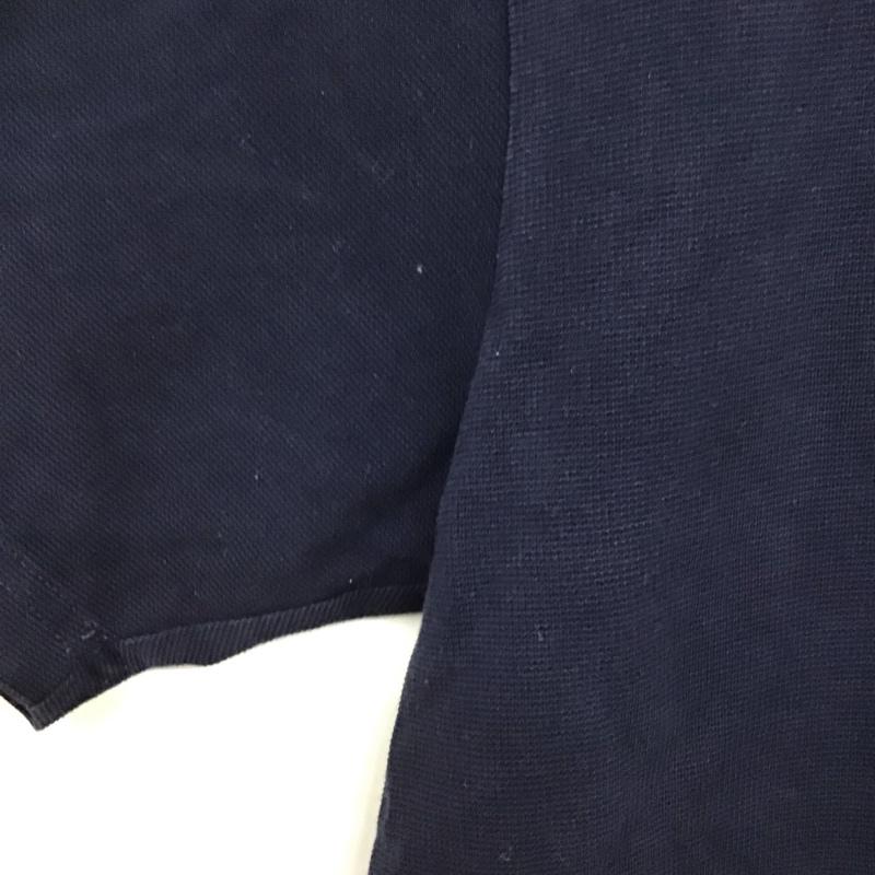 ラコステ LACOSTE Tシャツ 半袖 半袖カットソー ロゴTシャツ クルーネックカットソー L ロゴ、文字 紺 / ネイビー /  メンズ USED 古着 中古 10138905