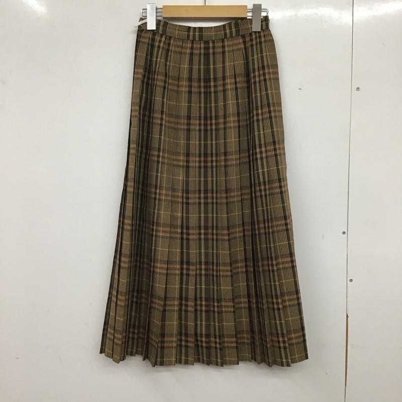 マッキントッシュフィロソフィー MACKINTOSH PHILOSOPH スカート ロングスカート H9S68-241-58 プリーツスカート 1 チェック マルチカラー / マルチカラー /  レディース USED 古着 中古 10138567