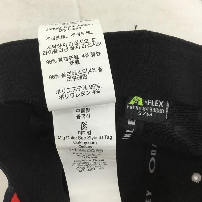 オークリー OAKLEY 帽子 キャップ TINCAN 911545 ワンポイント 白 / ホワイト / X 紺 / ネイビー /  メンズ USED 古着 中古 10139225