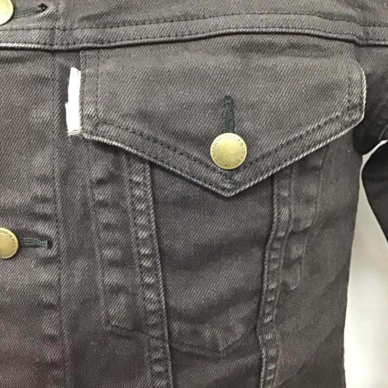 エヌハリウッド N.HOOLYWOOD ジャケット、上着 ジャケット、ブレザー 1202-BL02-018pieces Gジャン デニムジャケット 40 無地 黒 / ブラック /  メンズ USED 古着 中古 10115151