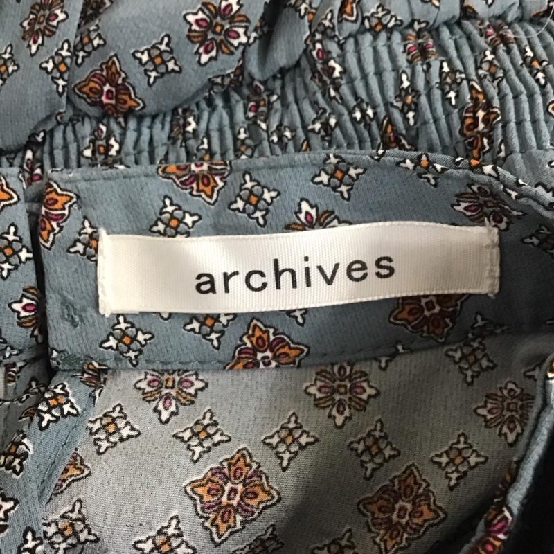 アルシーヴ archives ワンピース ロングスカート 総柄 マルチカラー / マルチカラー /  レディース USED 古着 中古 10108666