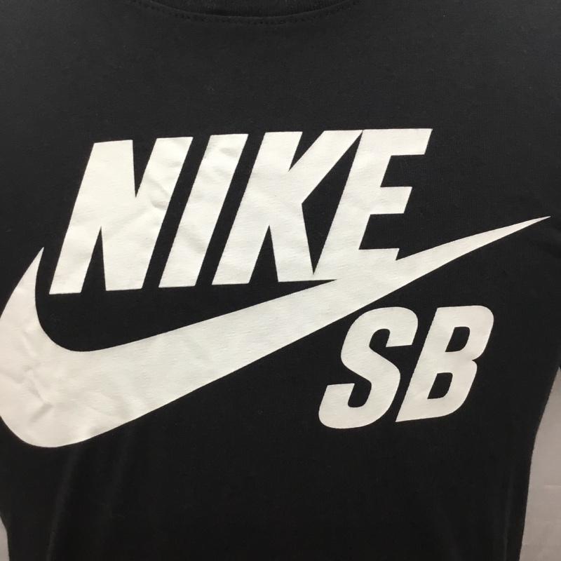 ナイキ NIKE Tシャツ 半袖 821947-013 ドライフィット速乾ティーシャツ 半袖カットソー プリントTシャツ S プリント 黒 / ブラック /  メンズ USED 古着 中古 10113873