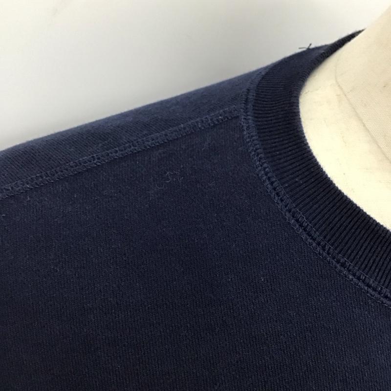 ブラックアイパッチ BlackEyePatch トレーナー 長袖 L ロゴ、文字 紺 / ネイビー /  メンズ USED 古着 中古 10121857