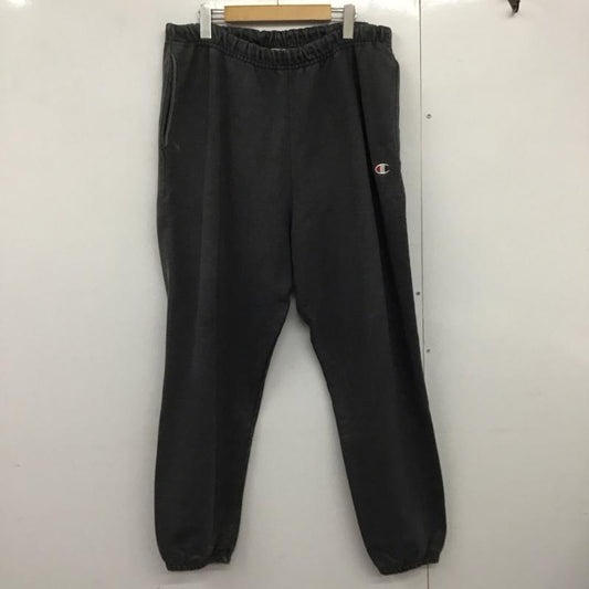 チャンピオン Champion パンツ ワークパンツ、ペインターパンツ ワークパンツ ワイドパンツ カジュアルパンツ スウェットパンツ XL 無地 黒 / ブラック /  メンズ USED 古着 中古 10140469