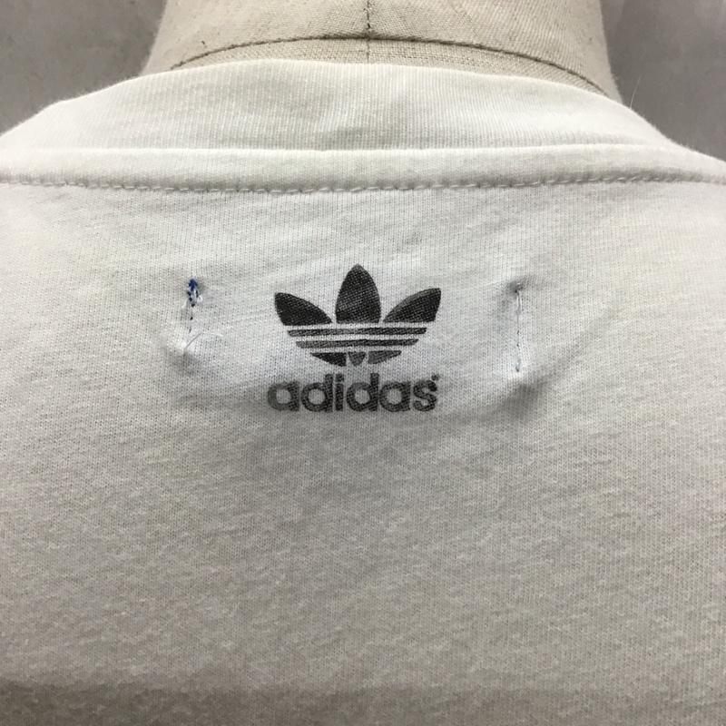 アディダス adidas Tシャツ 半袖 AJ5205 NIGO ロゴ、文字 白 / ホワイト /  メンズ USED 古着 中古 10121189