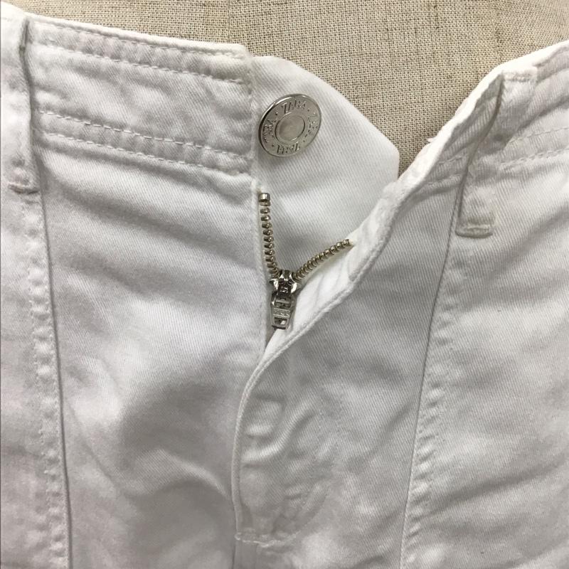 ザラ ZARA パンツ ワークパンツ、ペインターパンツ カーゴパンツ カジュアルパンツ ワイドパンツ ワークパンツ ミリタリーパンツ 34 無地 白 / ホワイト /  レディース USED 古着 中古 10110448
