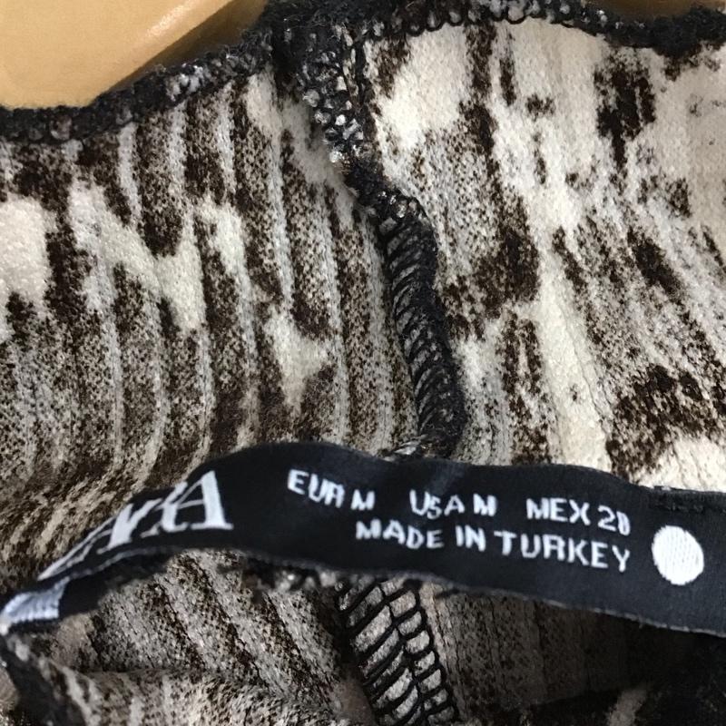 ザラ ZARA ワンピース ひざ丈スカート M  マルチカラー / マルチカラー /  レディース USED 古着 中古 10142743