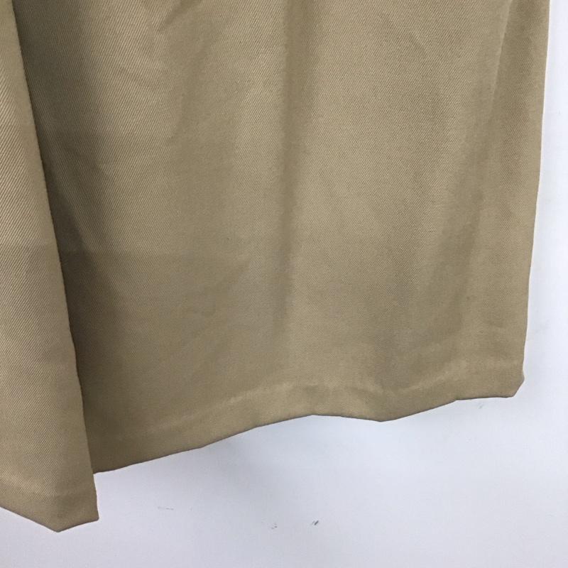 ナチュラルビューティーベーシック NATURAL BEAUTY BASIC ボトムス ボトムス 017-8130070 ワイドパンツ S 無地 ベージュ / ベージュ /  レディース USED 古着 中古 10129135