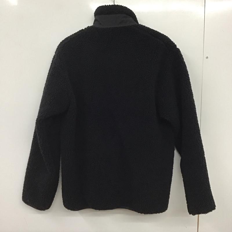 ユニクロ UNIQLO ジャケット、上着 ジャンパー、ブルゾン 341-450200 防風アウターフリースジャケット ジップアップジャケット M 無地 黒 / ブラック /  メンズ USED 古着 中古 10140527