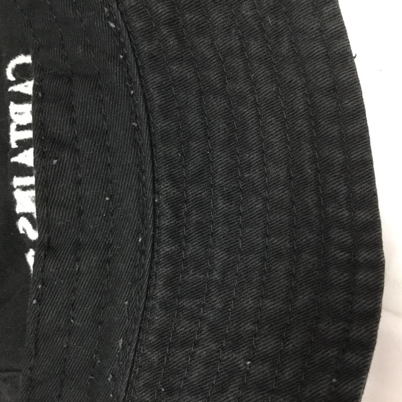 キャプテンズヘルム Captains Helm 帽子 ハット バケットハット バケハバケット ペイント ロゴ、文字 黒 / ブラック /  メンズ USED 古着 中古 10113971