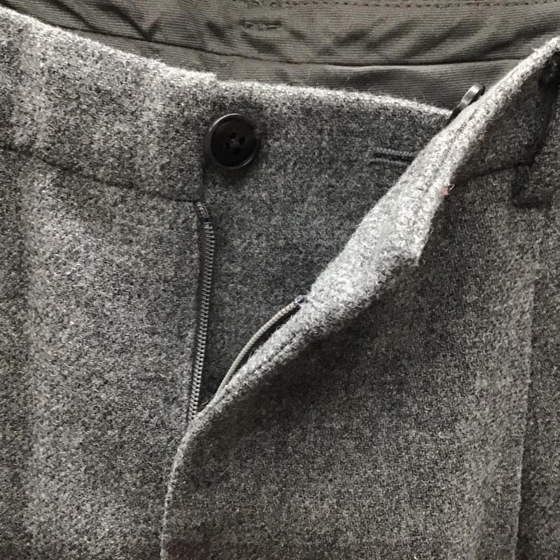 レリュームジャーナルスタンダード relume Journal Standard パンツ スラックス スラックスパンツ ワイドパンツ カジュアルパンツ センタータックパンツ M 無地 灰 / グレー /  メンズ USED 古着 中古 10116897