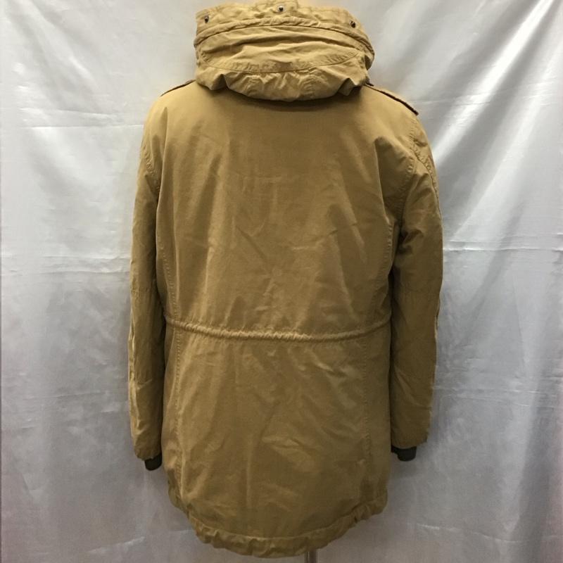 トミーヒルフィガー TOMMY HILFIGER ジャケット、上着 ジャケット、ブレザー 0887824596 ライナー付き 11-2611405-620 モッズコート M ロゴ、文字 ベージュ / ベージュ /  メンズ USED 古着 中古 10121180