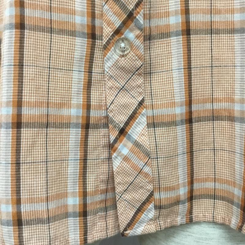 ブリクストン BRIXTON シャツ、ブラウス 半袖 ボタンダウンシャツ S チェック マルチカラー / マルチカラー /  メンズ USED 古着 中古 10108967