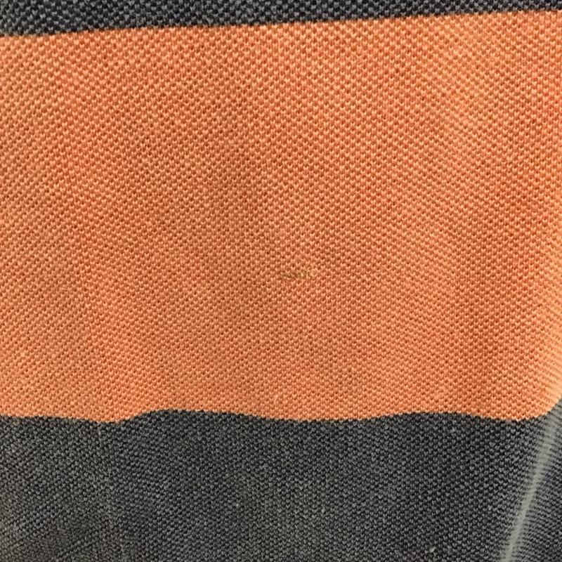 ギャップ GAP Tシャツ 半袖 90年代 胸ポケット L ボーダー柄 桃 / ピンク / X 紺 / ネイビー /  メンズ USED 古着 中古 10112664