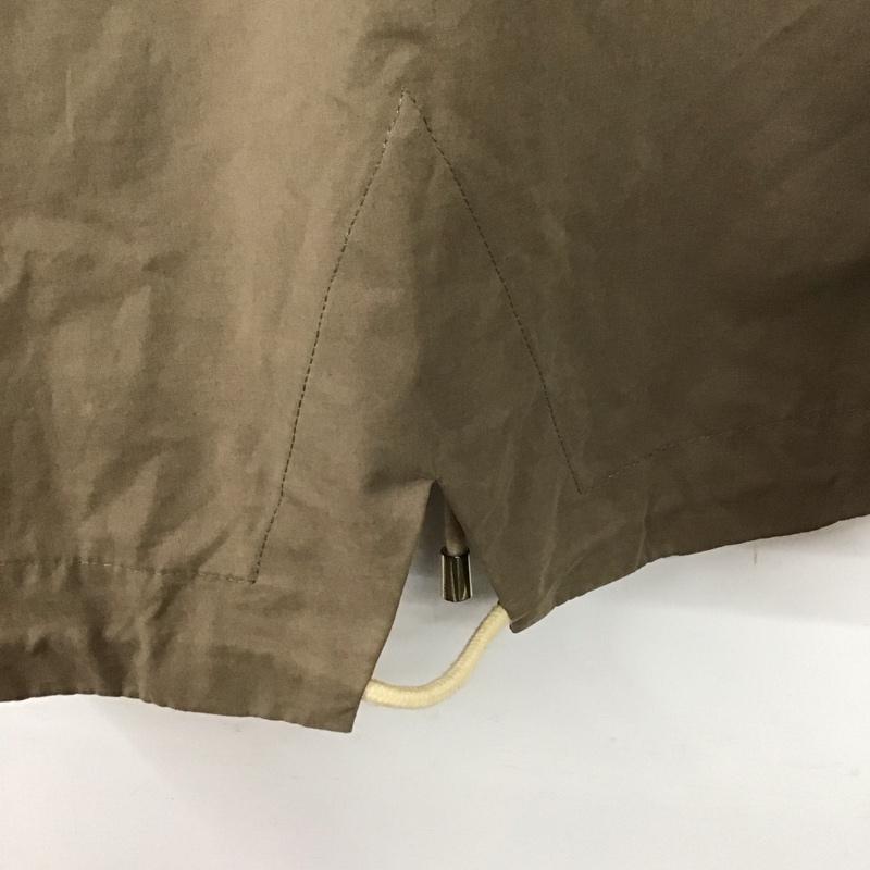 ザラ ZARA ジャケット、上着 ジャケット、ブレザー ジップアップパーカージャケット アウター M 無地 茶 / ブラウン /  レディース USED 古着 中古 10136786